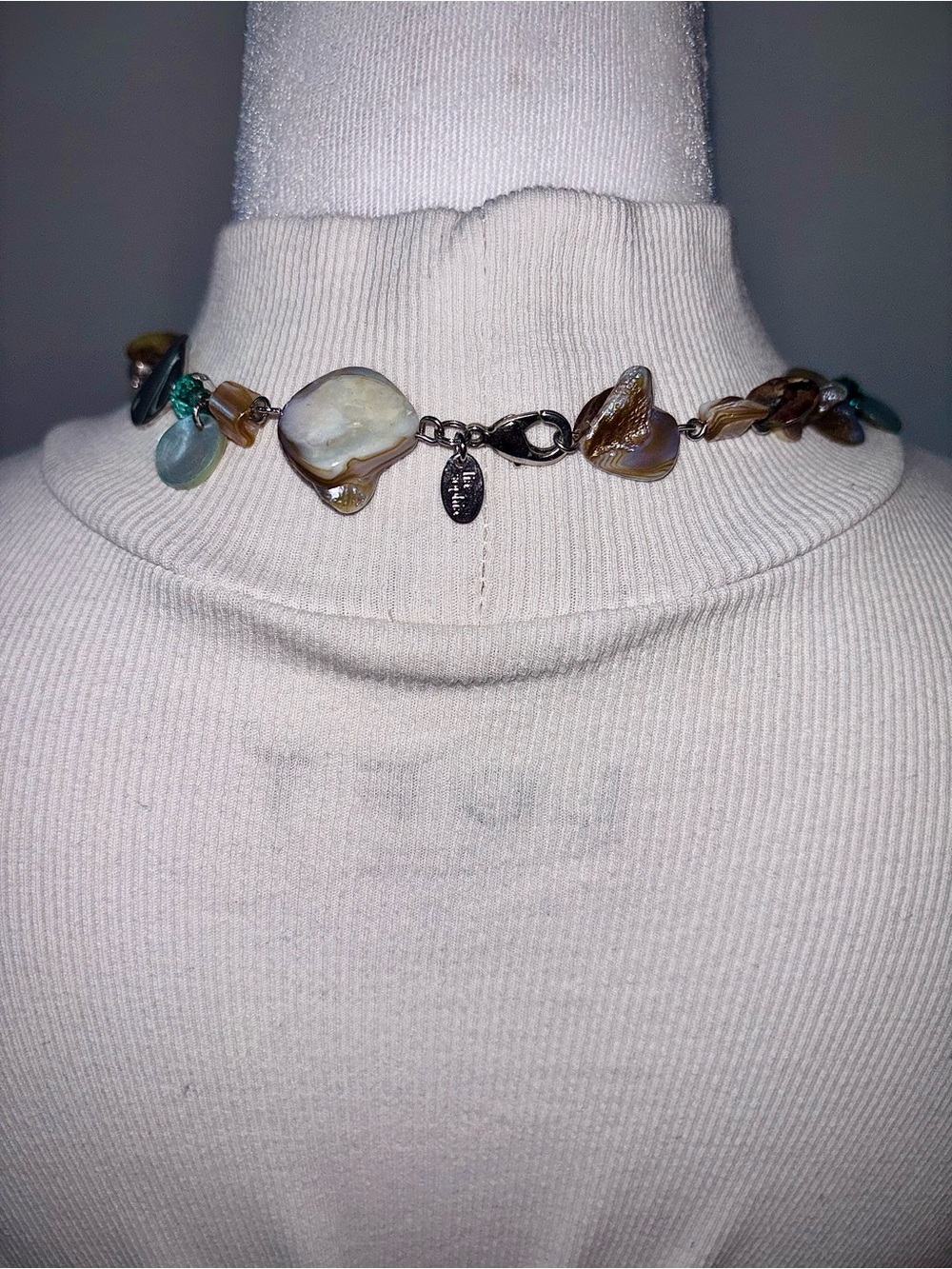 Lia Sophia Multicolor Beaded Long Necklace | Coastal Boho - Picture 9 of 9
